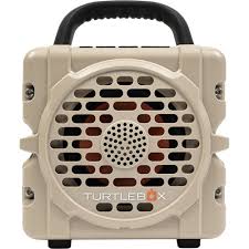 Sand-colored Turtlebox portable speaker